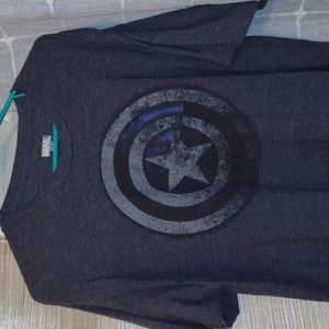 Marvel graphic charcoal gray T-shirt